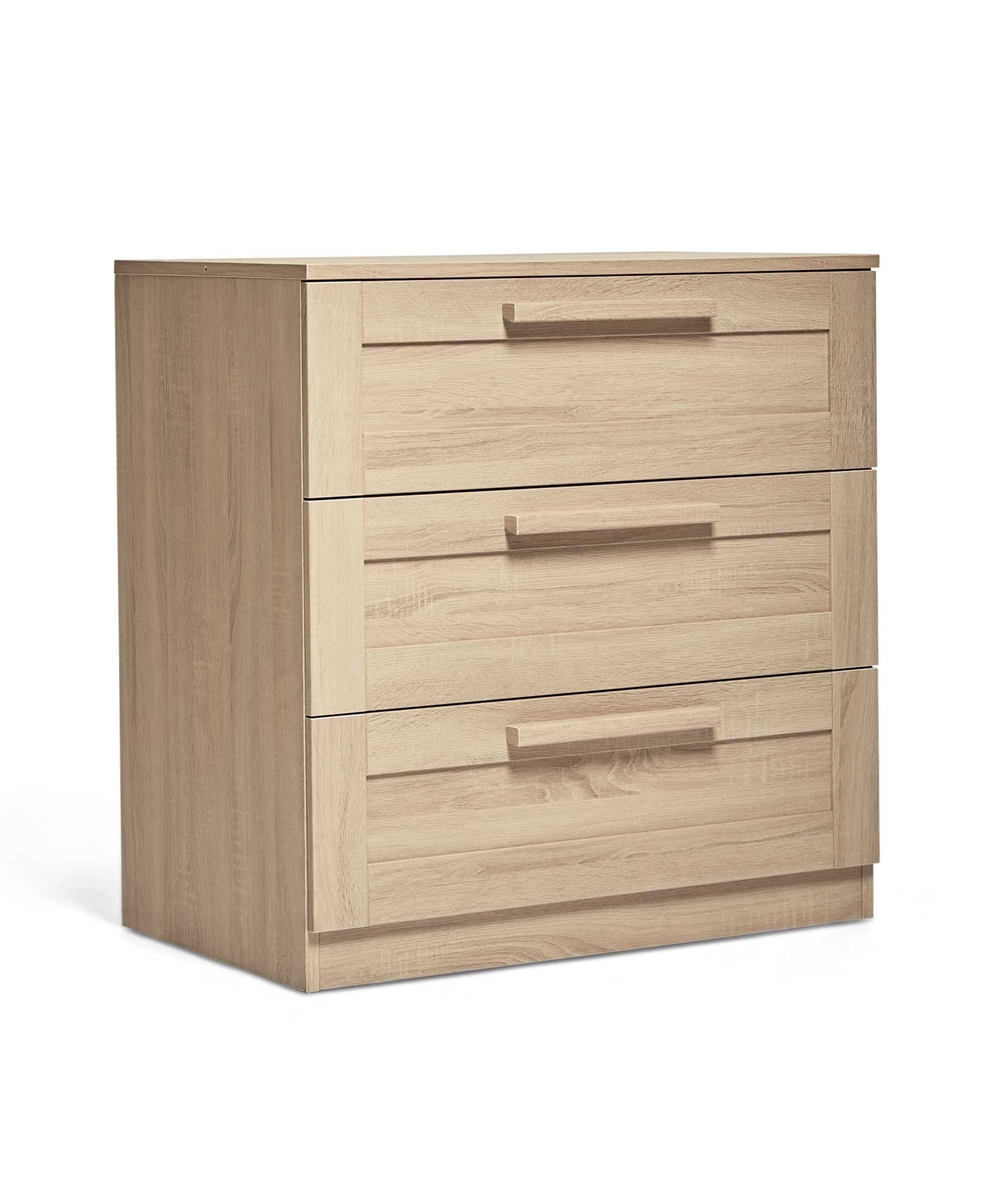 Atlas 2 Piece Cotbed Set with Dresser Changer - Light Oak - Image 12