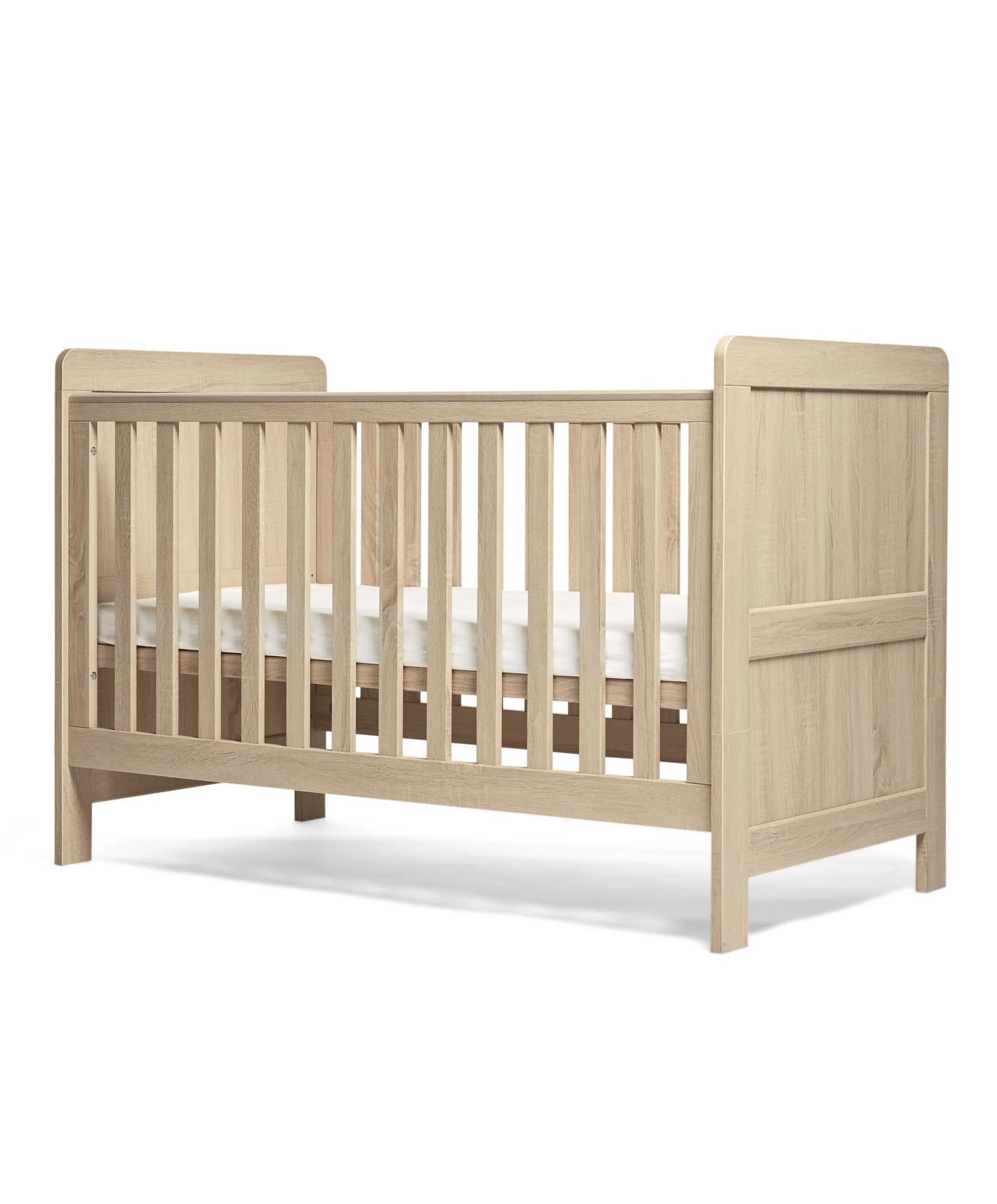 Atlas 2 Piece Cotbed Set with Dresser Changer - Light Oak - Image 9