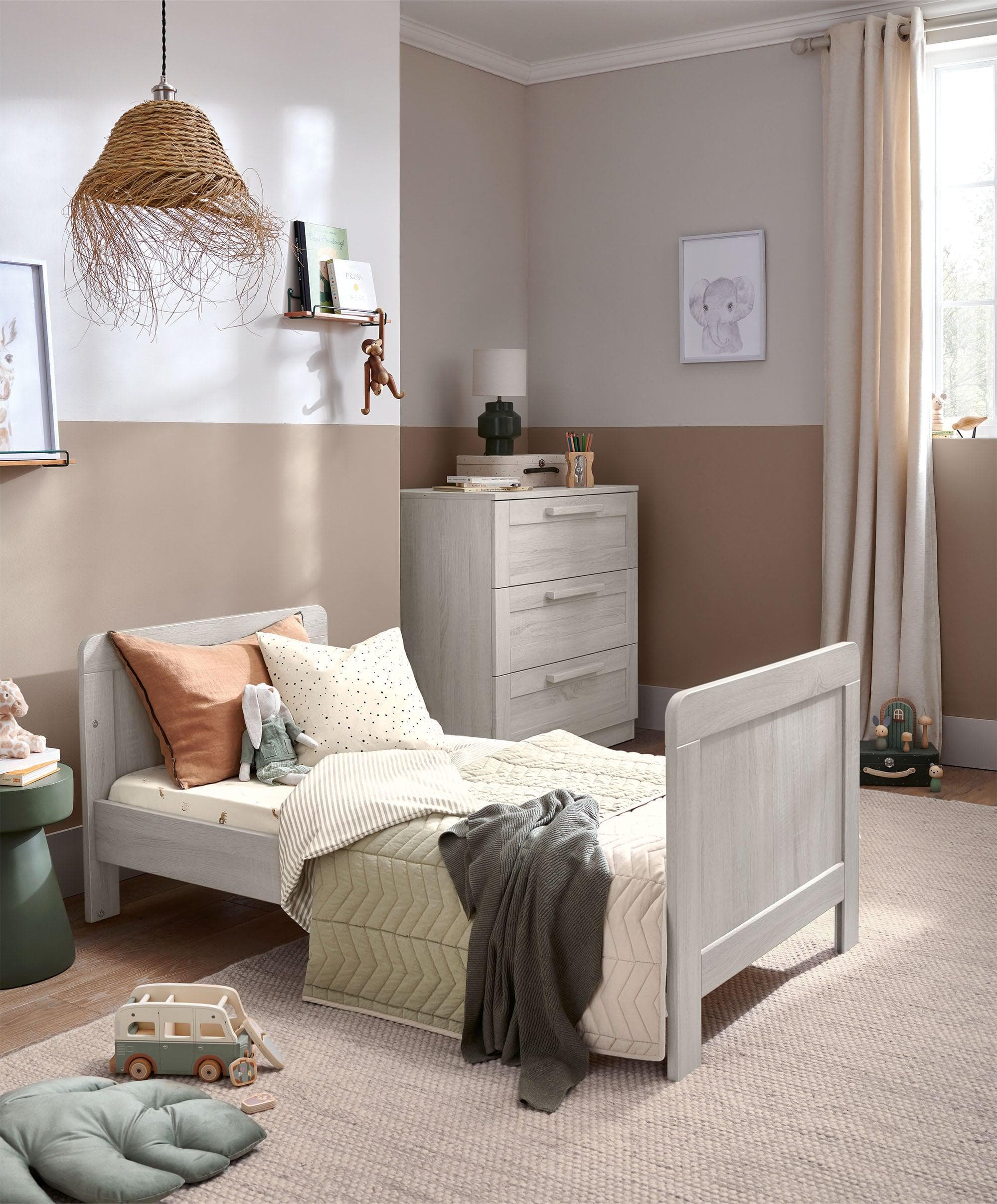 Atlas Cotbed Bundle (4 Piece) - Nimbus White - Image 5