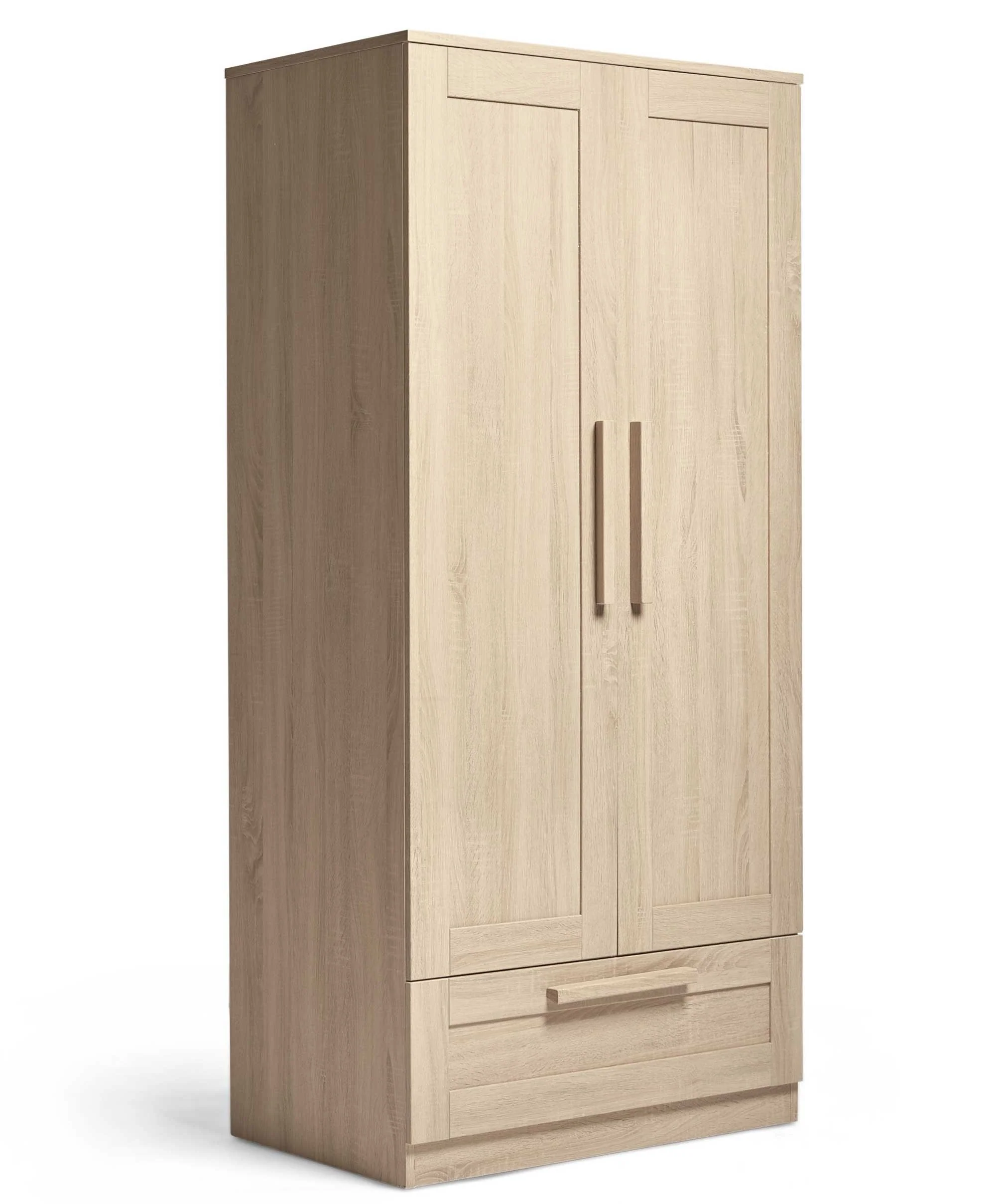 Atlas Wardrobe - Light Oak - Image 3