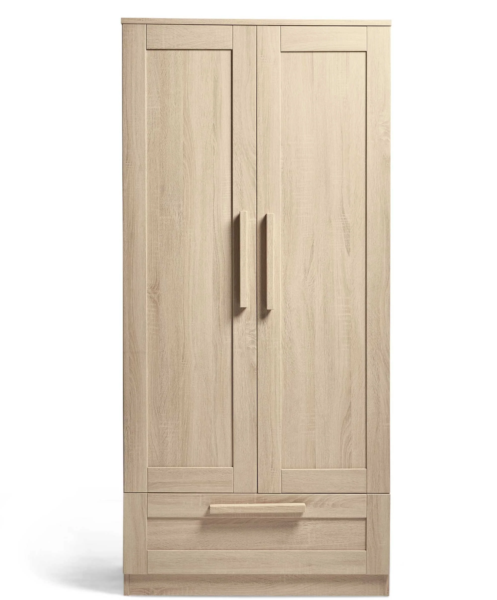 Atlas Wardrobe - Light Oak - Image 7