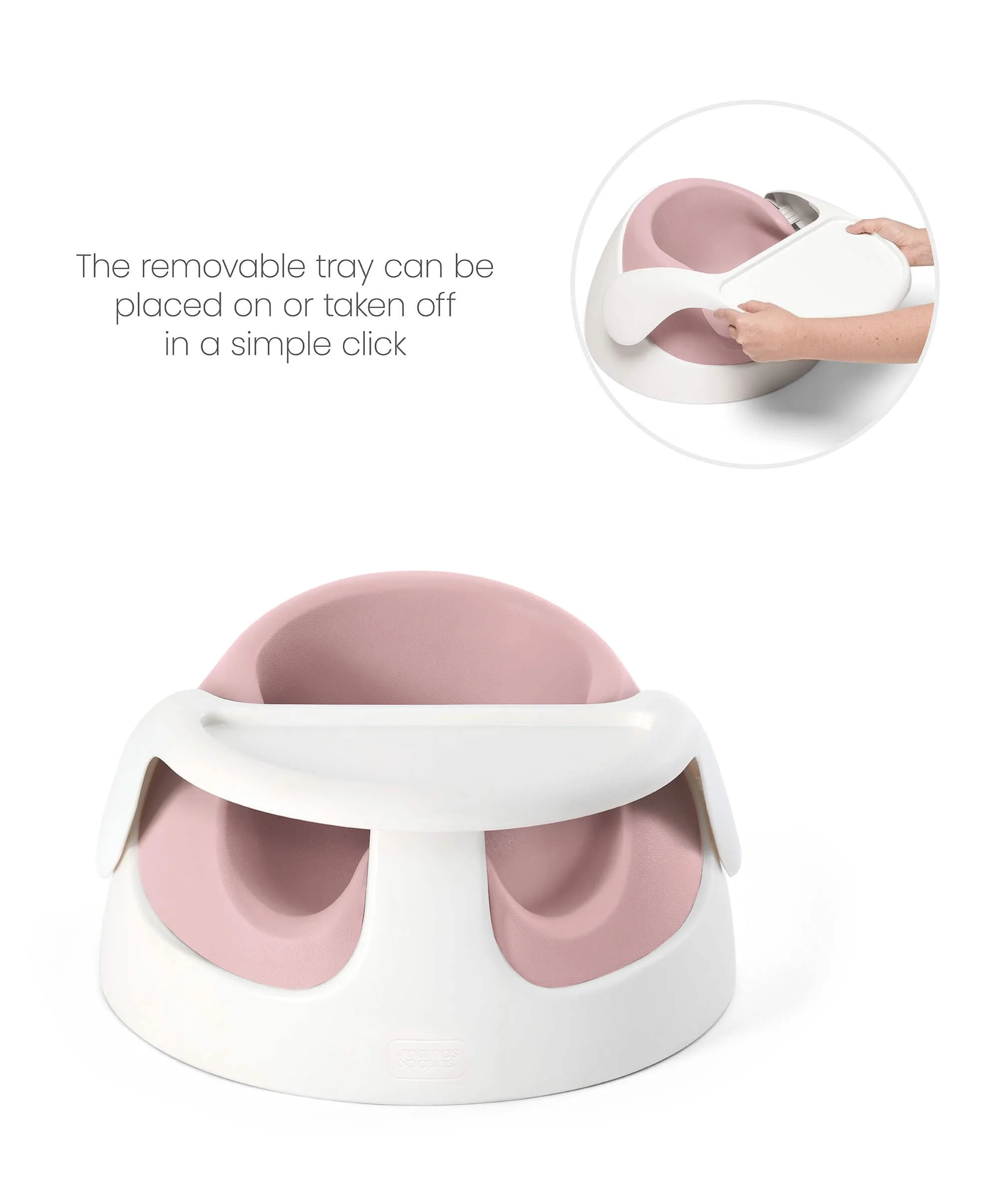 Snug Floor Seat with Activity Tray - Blossom - Image 14