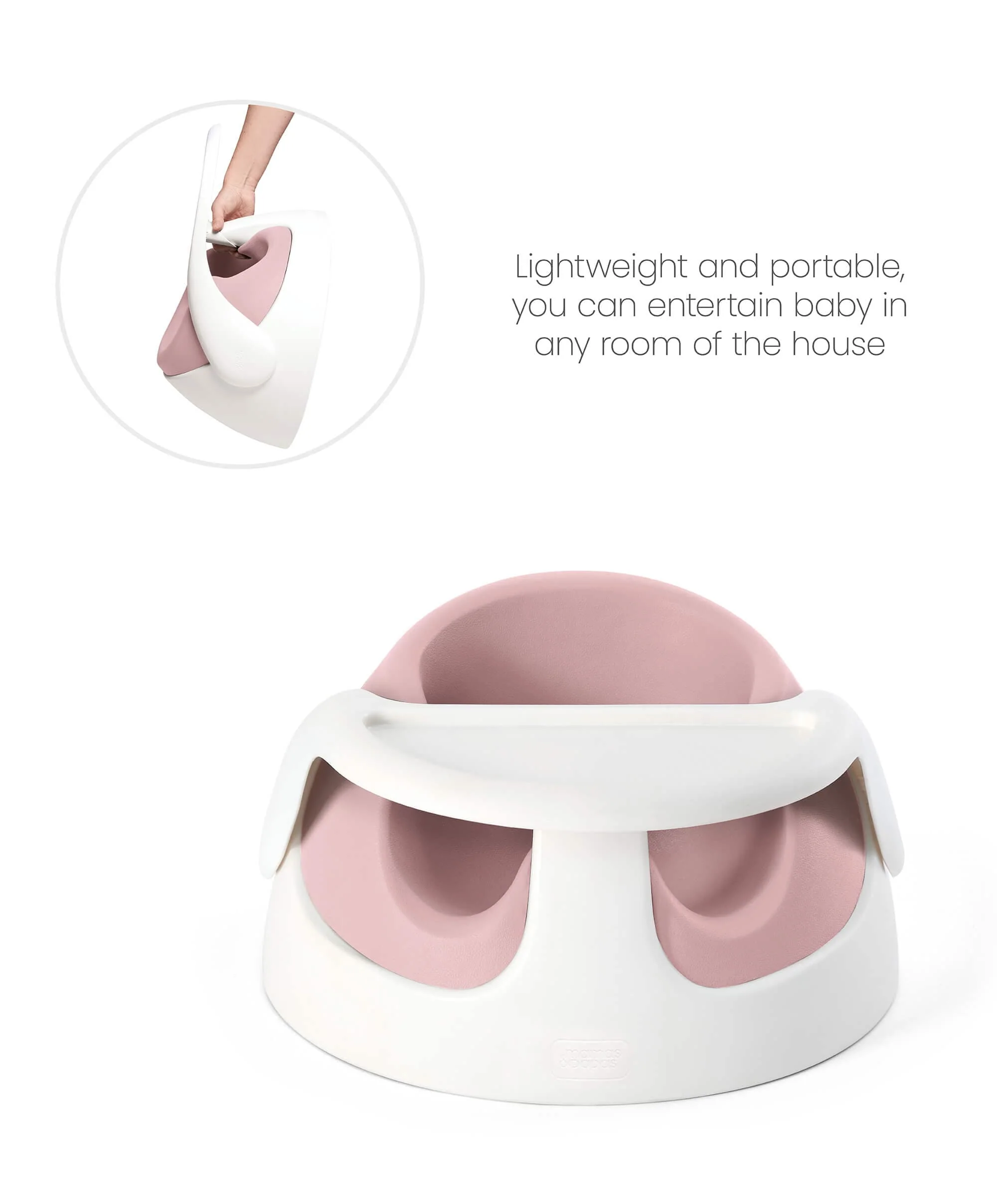 Snug Floor Seat with Activity Tray - Blossom - Image 6