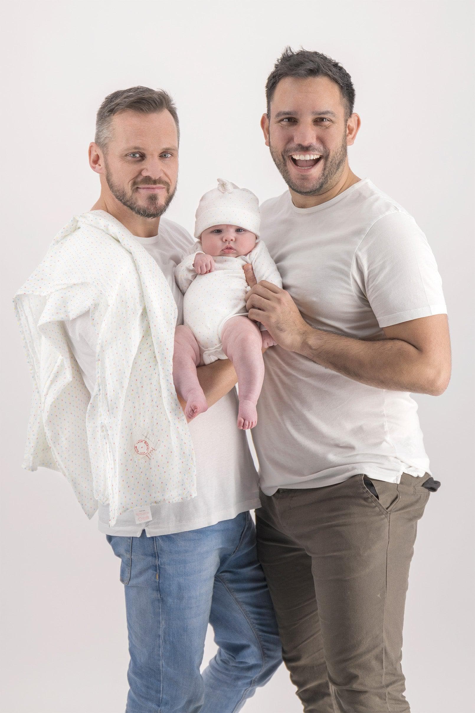 From Babies with Love - First Kisses Organic Gift Pouch - Large - Image 6