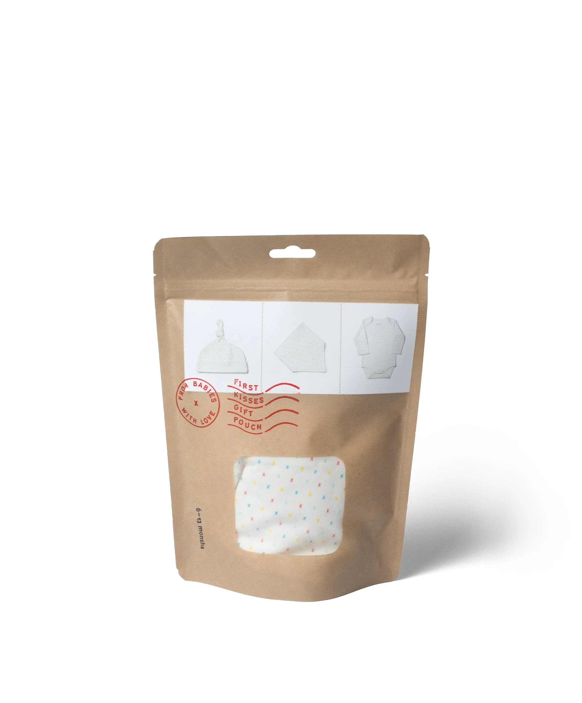 From Babies with Love - First Kisses Organic Gift Pouch - Large - Image 8