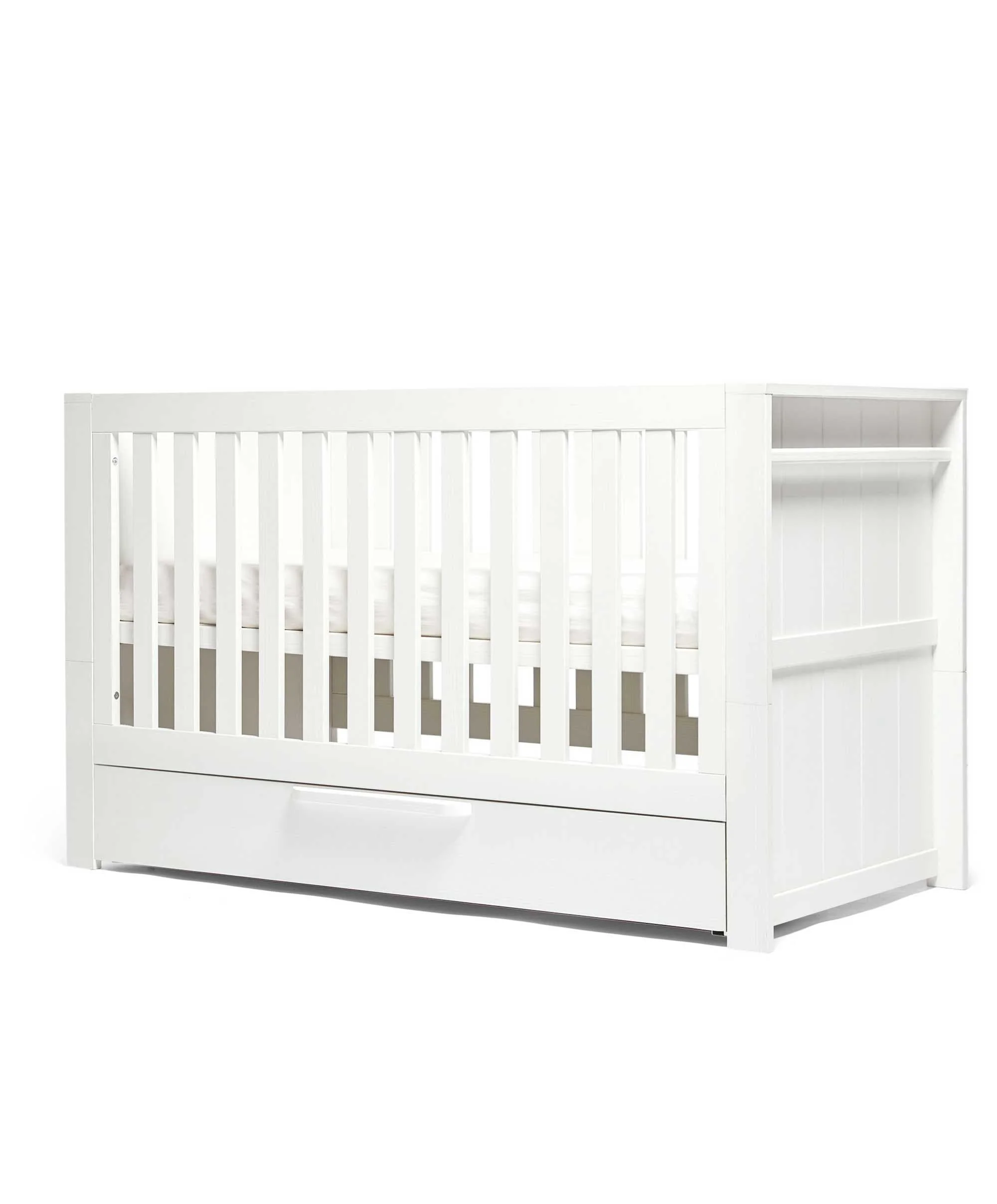 Franklin 2 Piece Cotbed Set with Dresser Changer - White Wash - Image 21