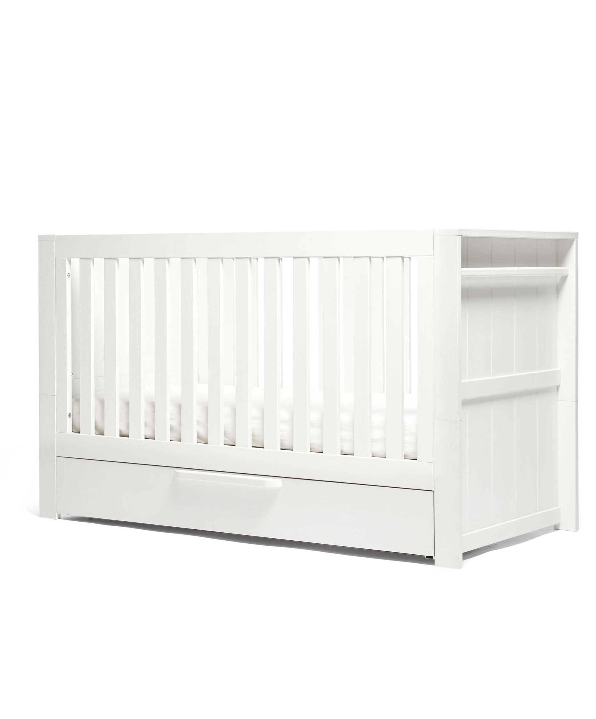 Franklin 2 Piece Cotbed Set with Dresser Changer - White Wash - Image 22