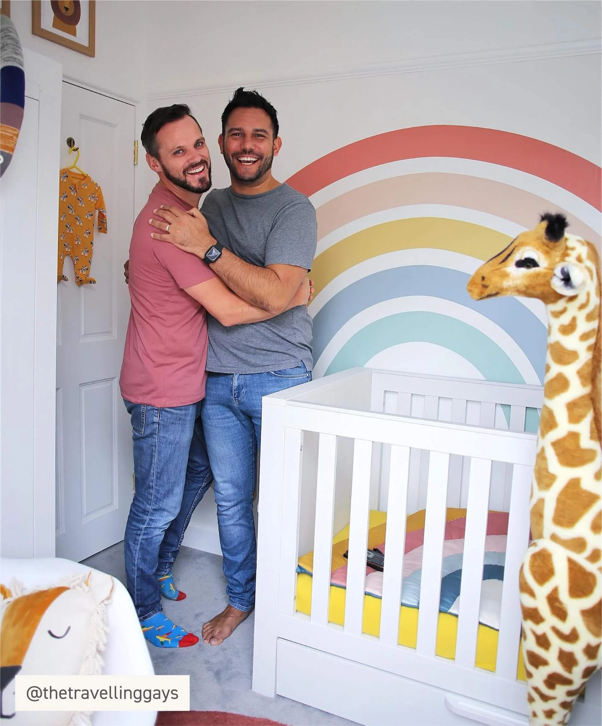 Franklin 2 Piece Cotbed Set with Dresser Changer - White Wash - Image 6