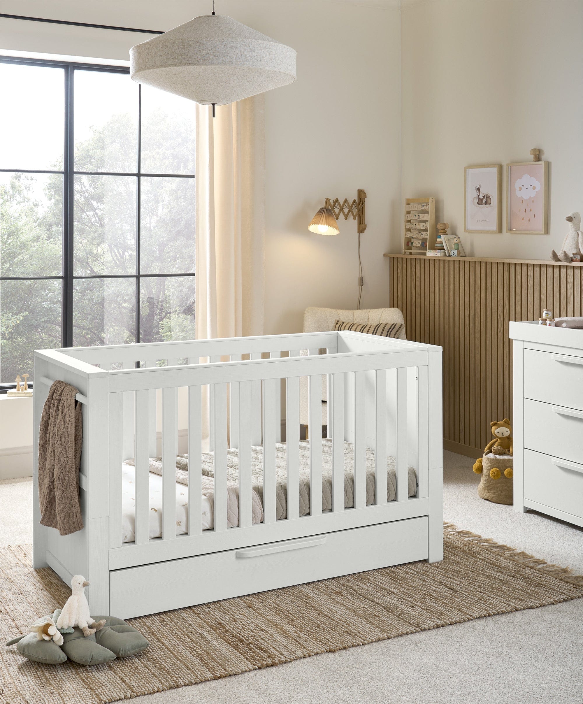 Franklin Cotbed - White Wash - Image 11