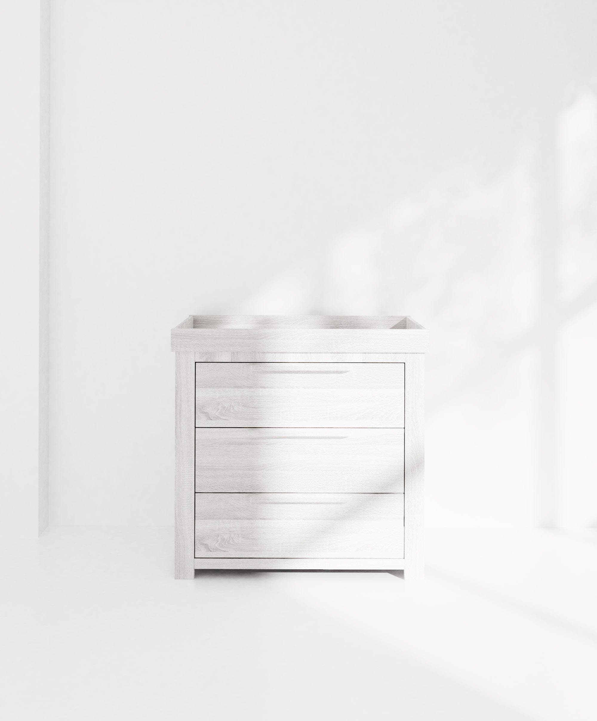 Franklin Dresser & Changer - White Wash - Image 4