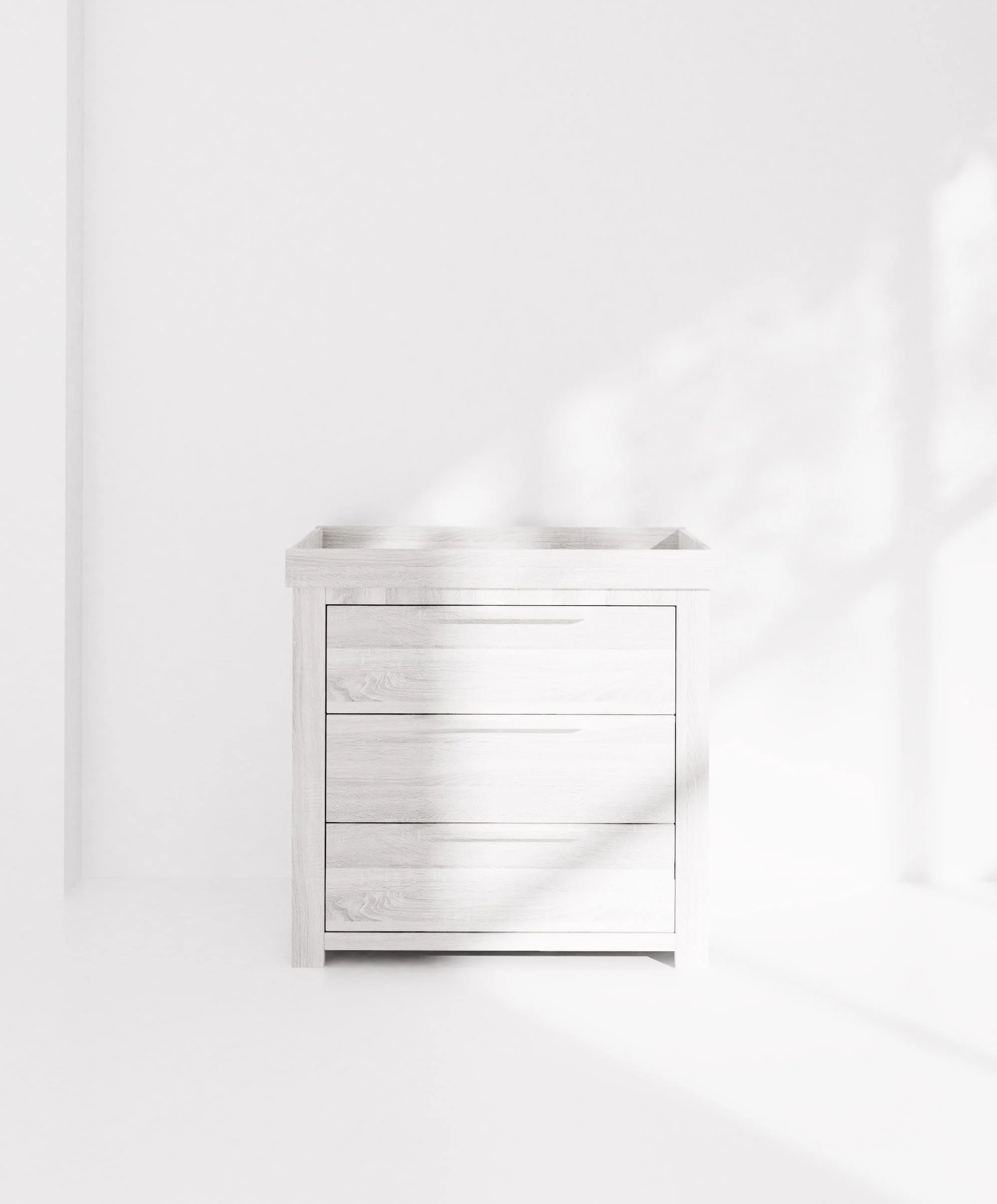 Franklin Dresser & Changer - White Wash - Image 9