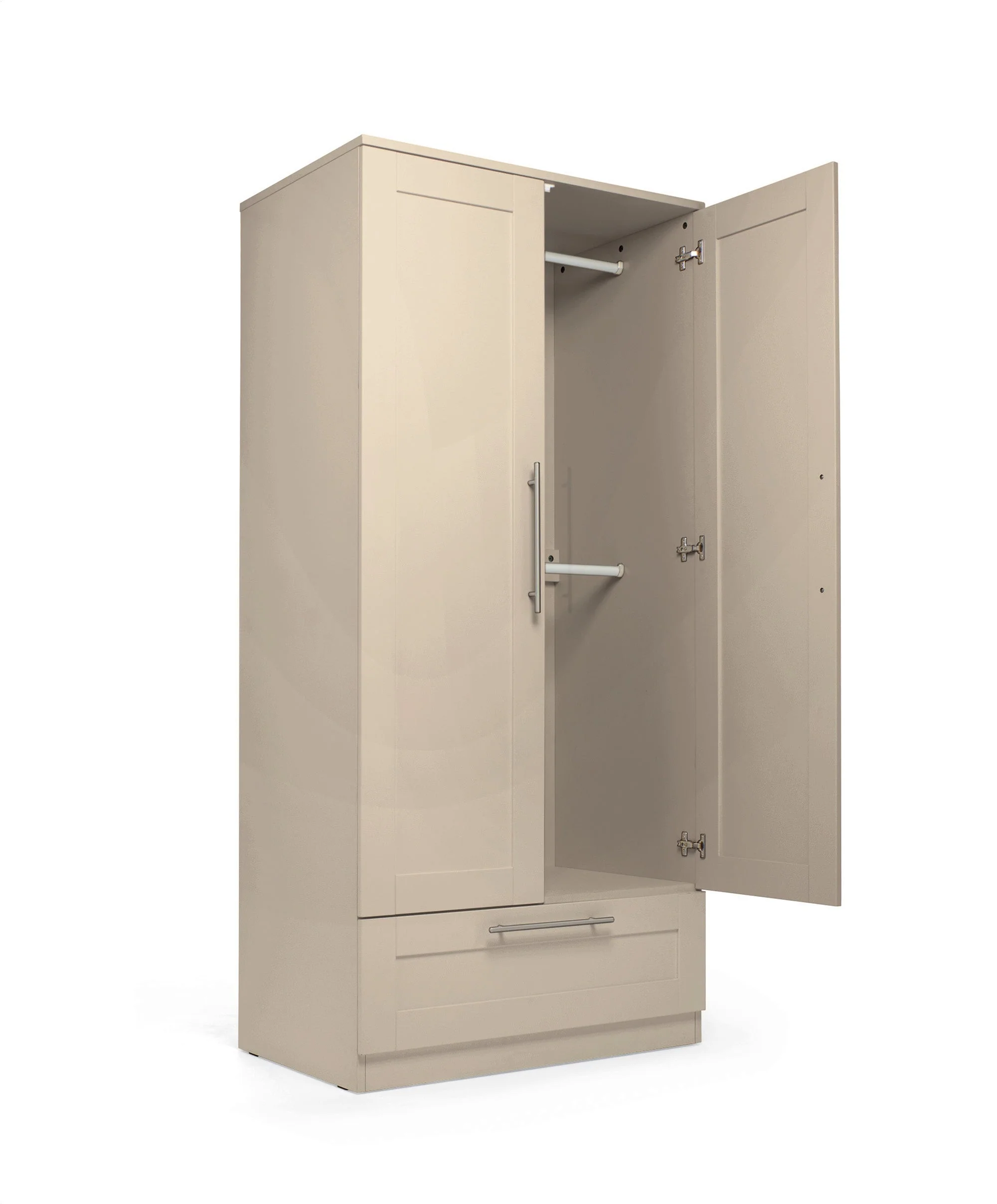 Hampden 3 Piece Cotbed Range with Dresser Changer & Wardrobe - Cashmere - Image 12