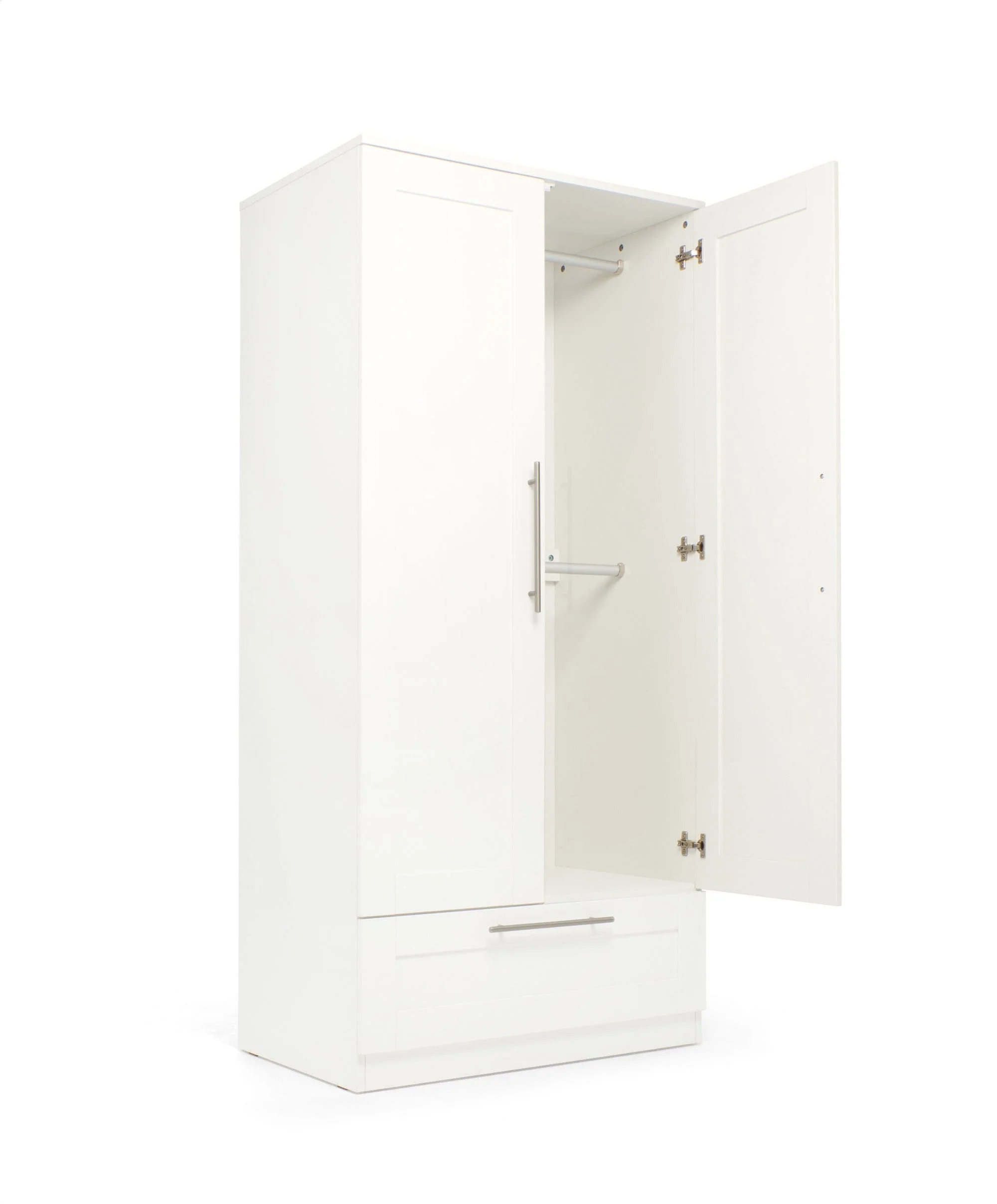 Hampden 3 Piece Cotbed Range with Dresser Changer & Wardrobe - White - Image 25