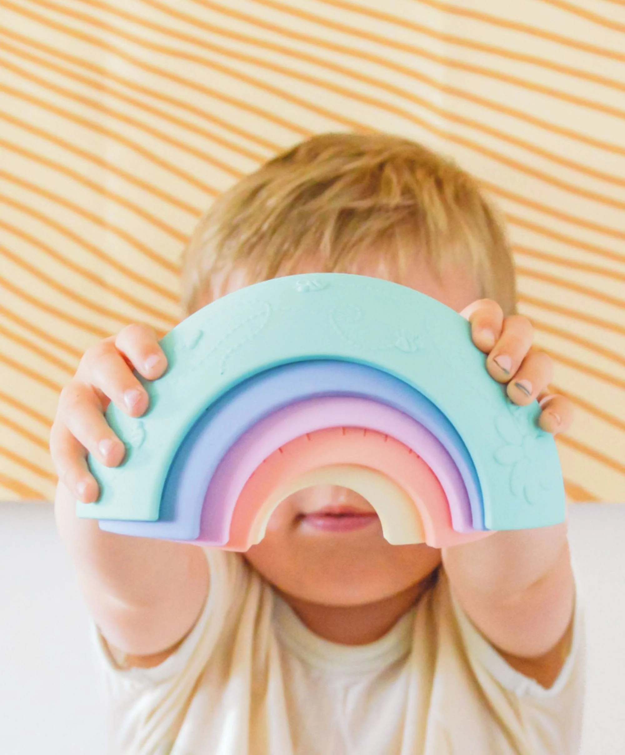 Jellystone Designs Over the Rainbow Stacking Toy - Pastel - Image 3