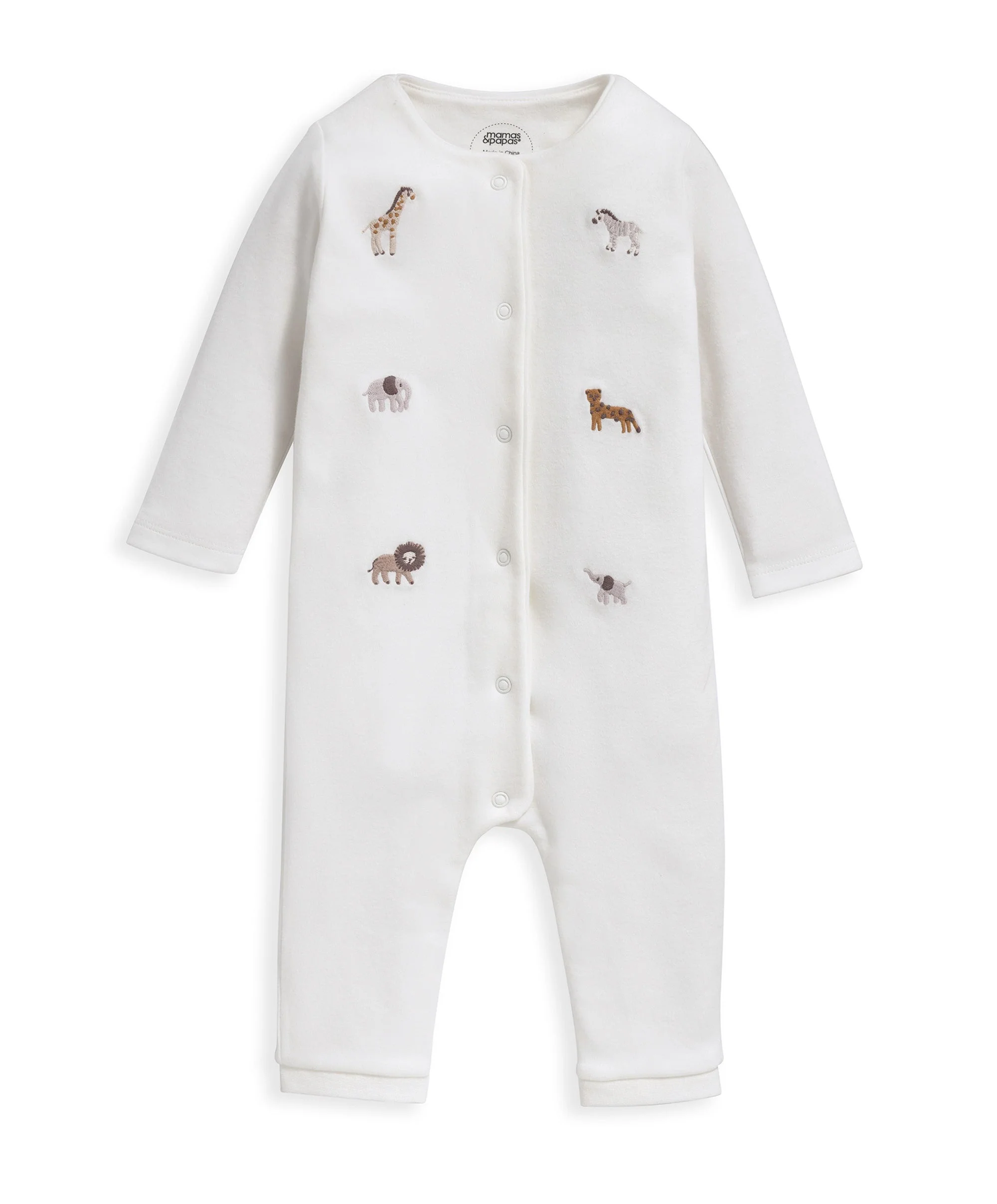 Safari Embroided Romper - Image 7