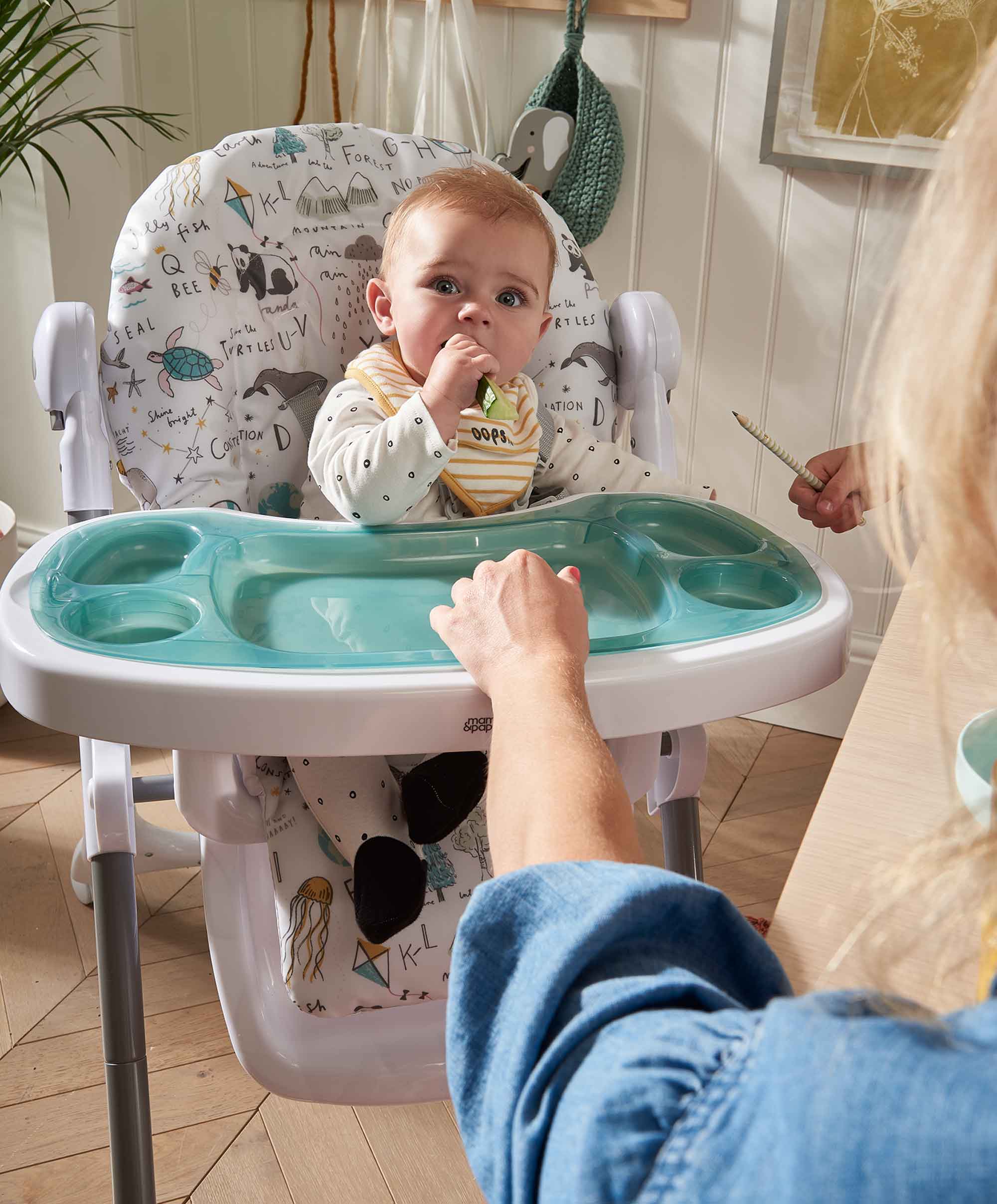 Snax Highchair - Happy Planet - Image 11