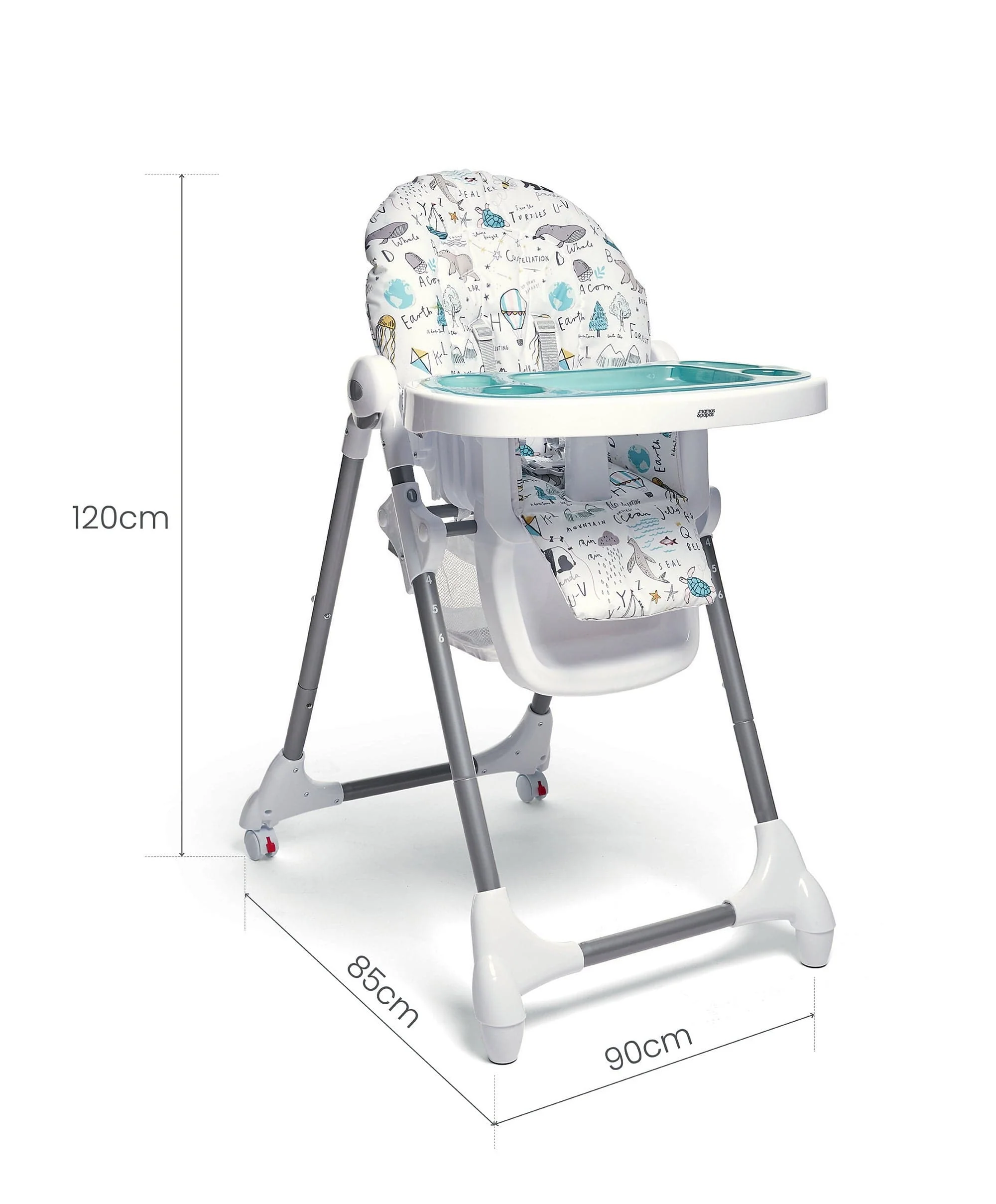 Snax Highchair - Happy Planet - Image 19
