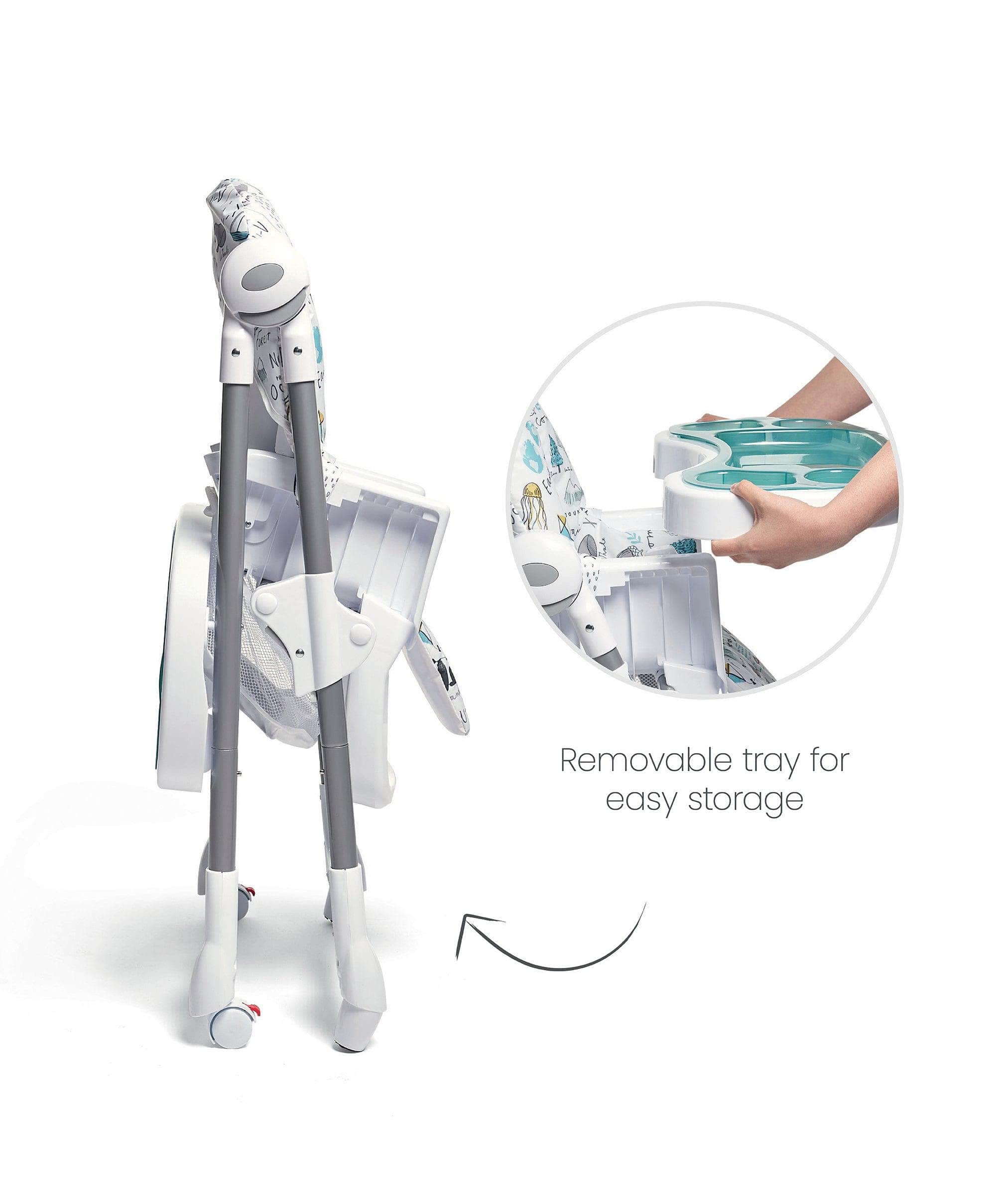 Snax Highchair - Happy Planet - Image 8