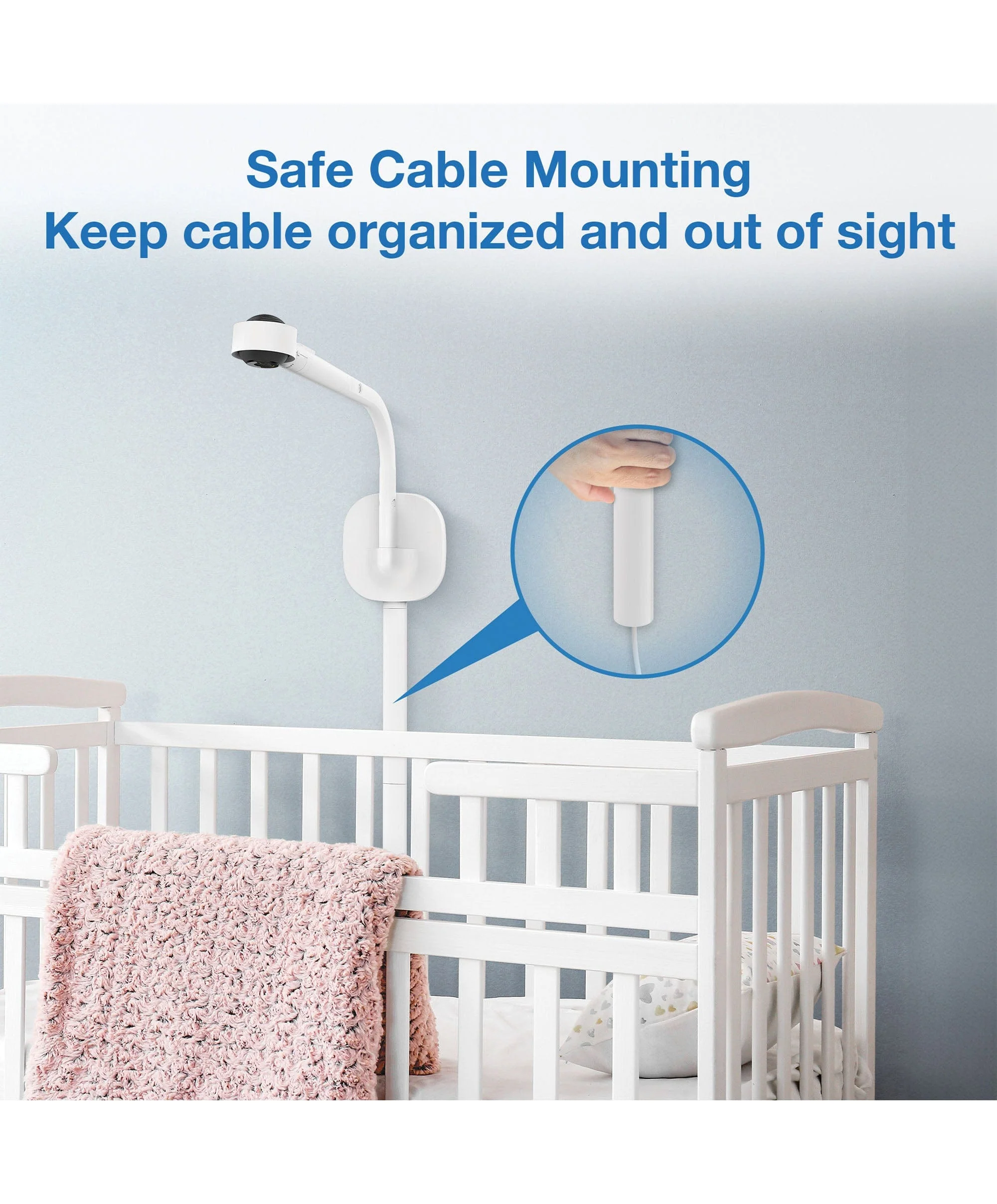 VTech RM7787HD 7” Over-The-Cot Smart Monitor - Image 11