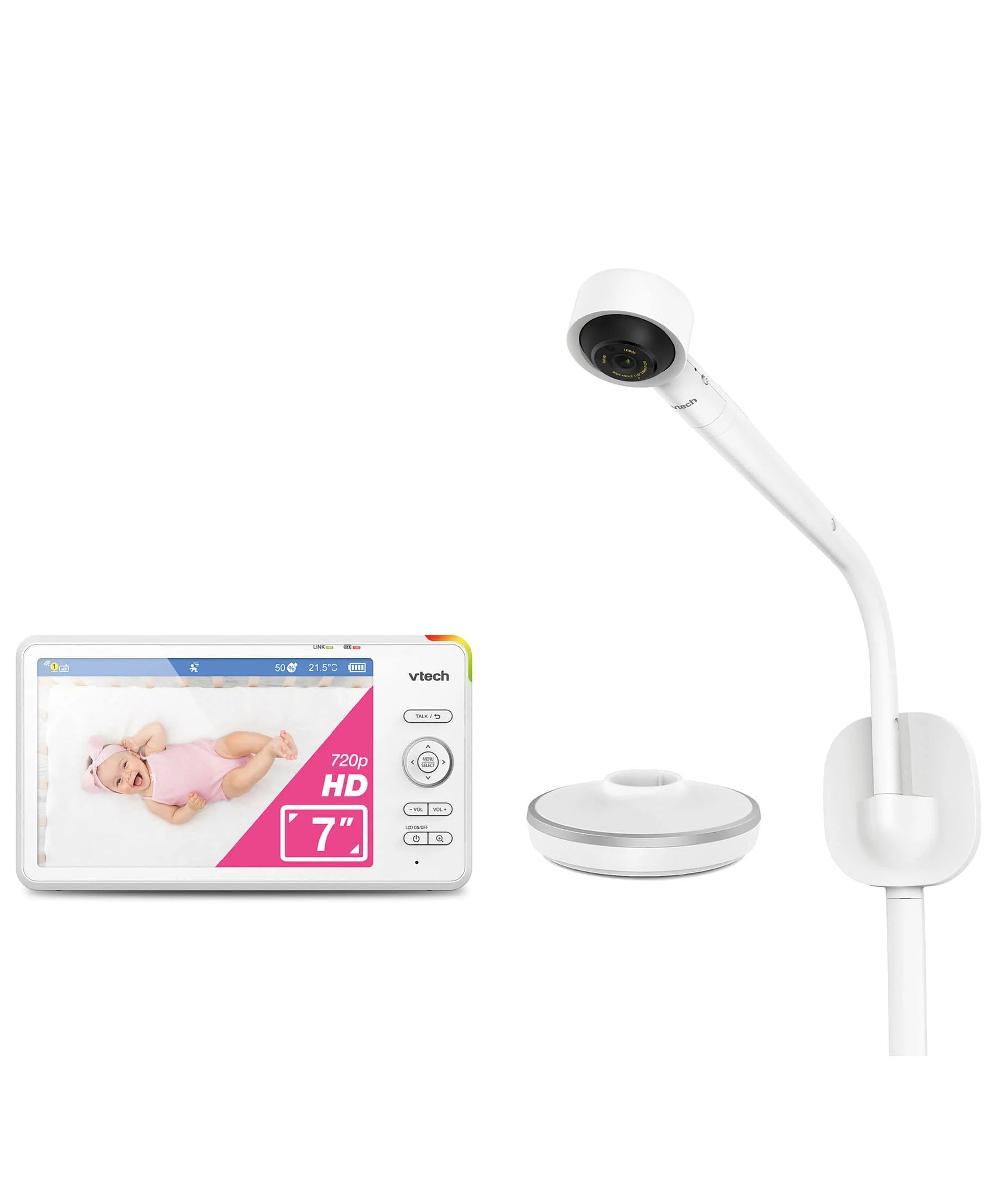 VTech RM7787HD 7” Over-The-Cot Smart Monitor - Image 3