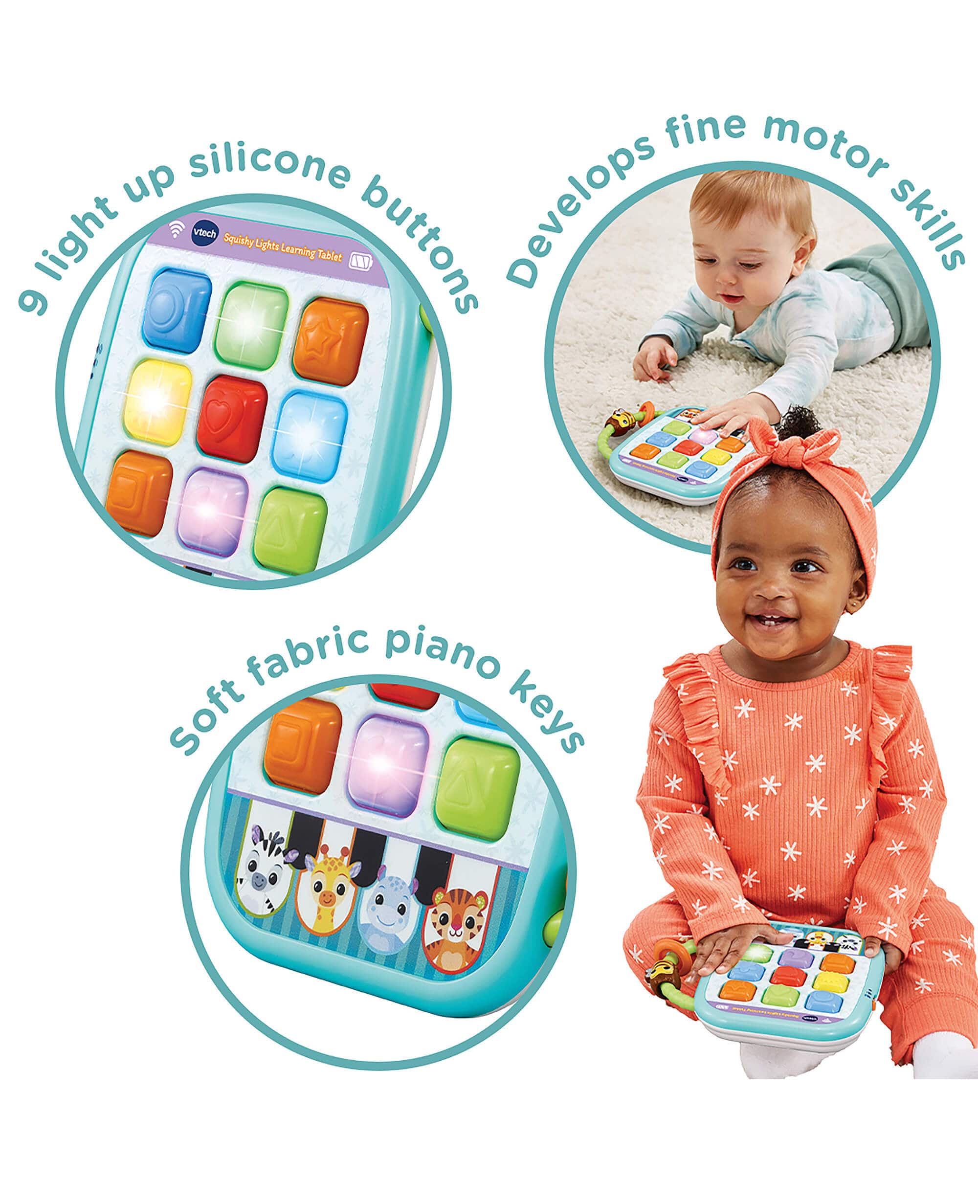 VTech Squishy Lights Learning Tablet - Image 5