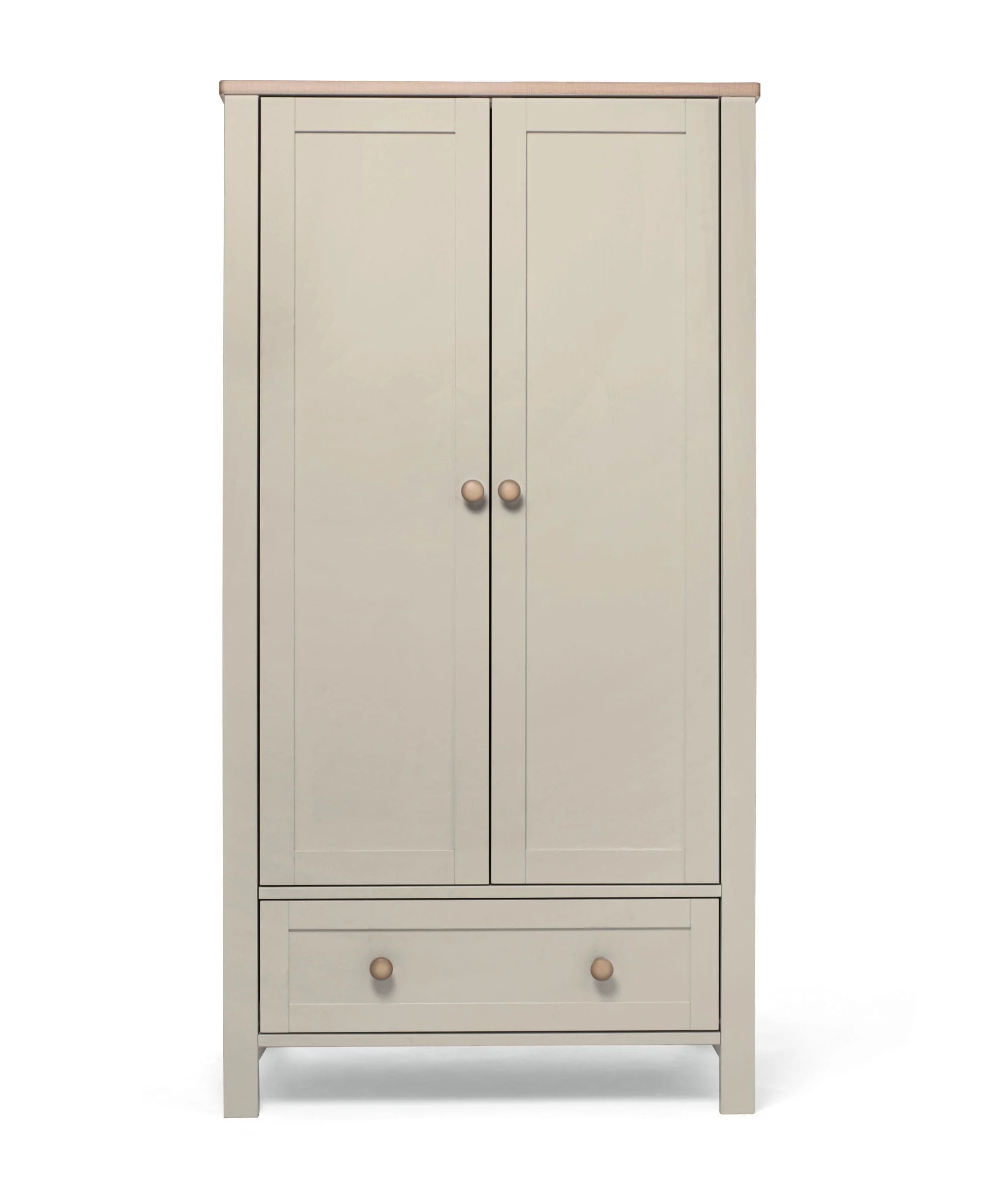 Wedmore Wardrobe - Pebble Grey - Image 4